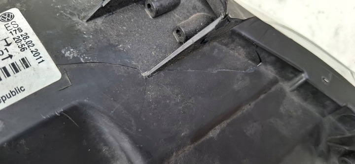 фото №13, Vw tiguan i 2007- лампа левый перед обычная 5n1941031ab европа