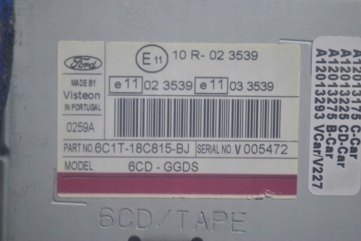 фото №7, Rado cd ford transit mk7 6c1t-18c815-bj