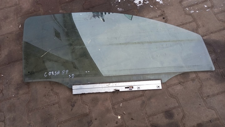 фото №1, Стекло правые перед opel corsa c 3d