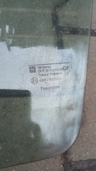 фото №2, Скло ліва перед opel astra 01r hb