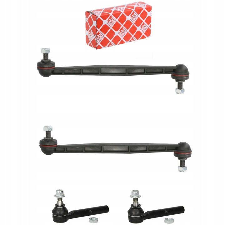 фото №1, З'єднувачі стабілізатора + наконечники важіль do opel astra g ii zafira a