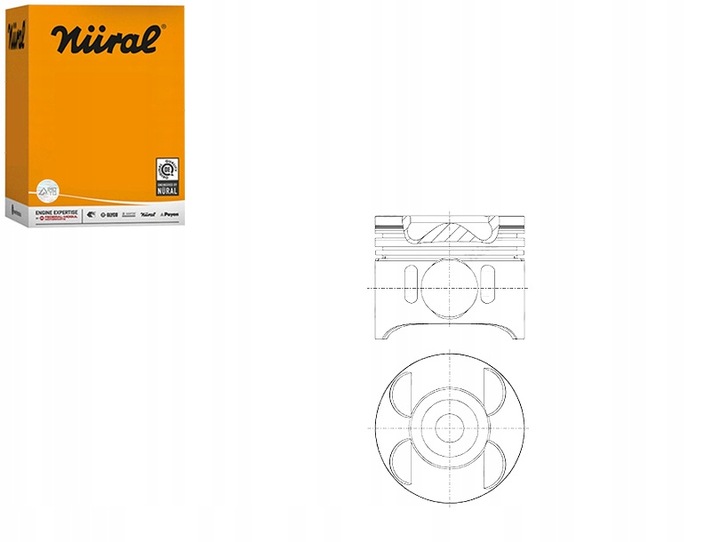 фото №1, Поршень двигуна kpl з кільце 88 std mercedes e клас 2.2 2.7 3.2 cdi