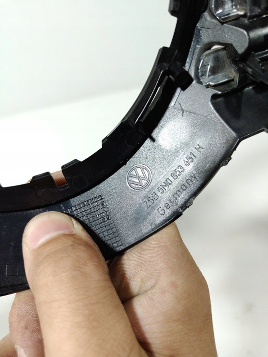 фото №10, Volkswagen tiguan 5n рестайлінг решітка радіатора решітка 5n0853651h