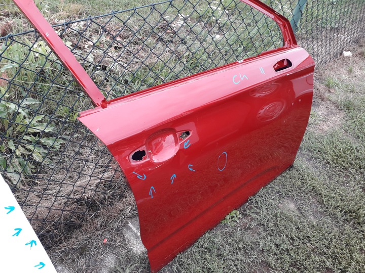 фото №2, Дверь правые передние citroen c4 ii 10-