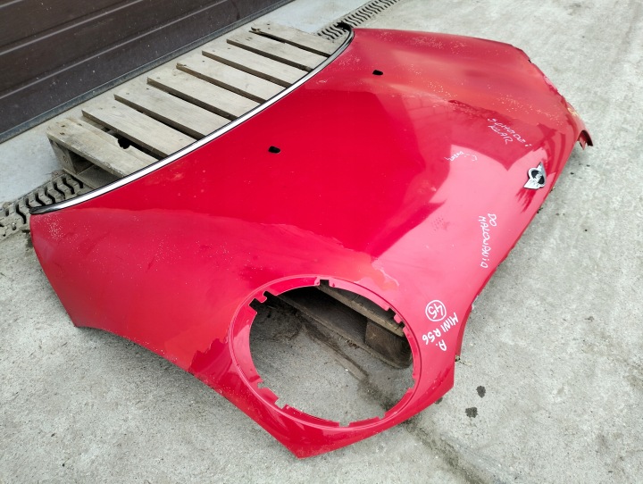 фото №5, Капот mini cooper r56 2006-2010 оригинал 851/3 chili red бензин