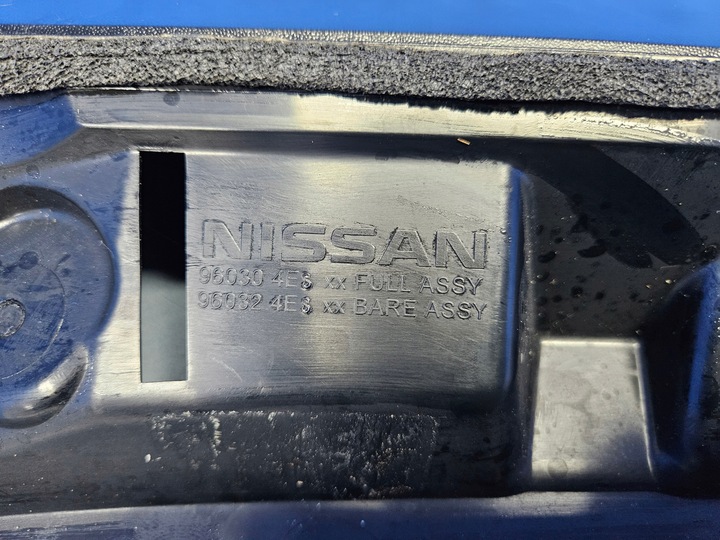 фото №8, Nissan qashqai ii j11 спойлер спойлер кришки задньої багажника зад 96030 4es