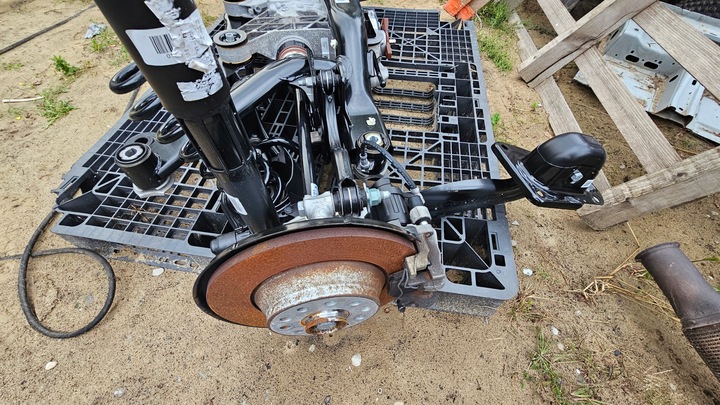 фото №8, Vw tiguan 5na tarraco q3 83a 4x4 подвешивание зад поворотный кулак рычаги p/l 23r