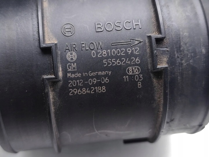 фото №7, Vauxhall astra витратомір масовий повітря maf 2.0 cdti дизель 55562426