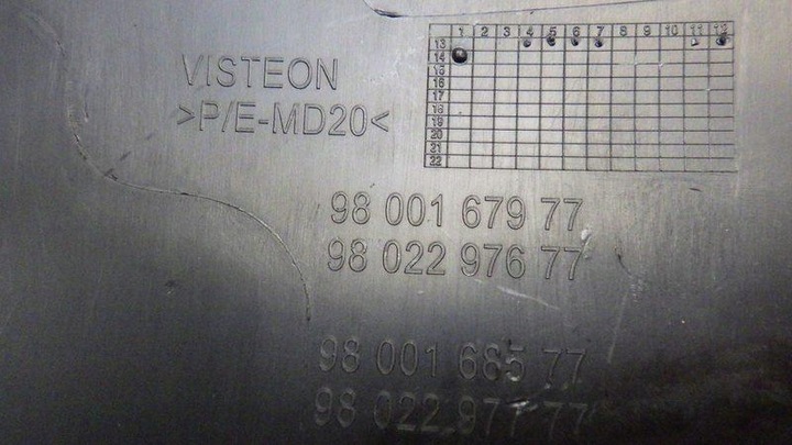 фото №7, Корпус колонки кермового citroen c4 cactus 9800167977 9802297677