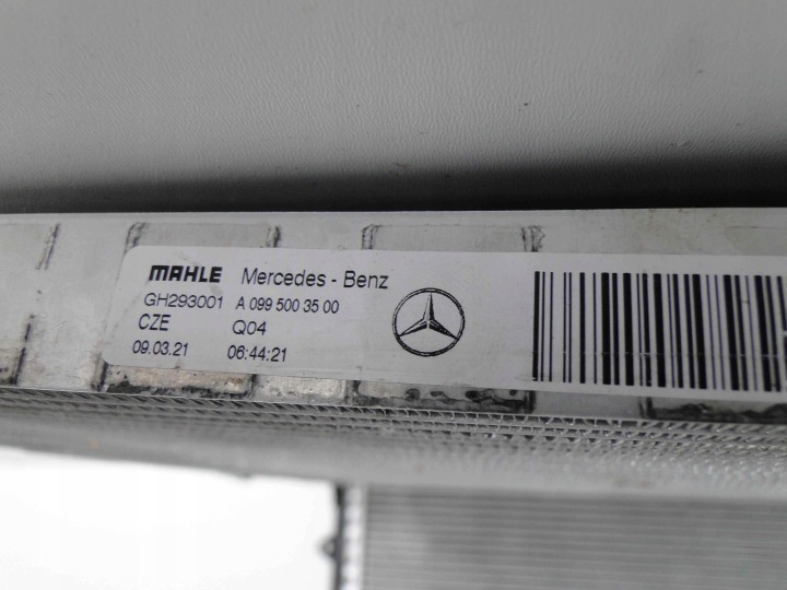 фото №9, Mercedes-benz oem номер a0995003500 радіатор основний
