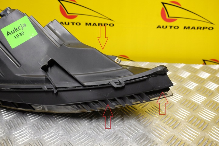 фото №16, Chevrolet volt 2010- фара лампа звичайна soczewkowa ліва usa