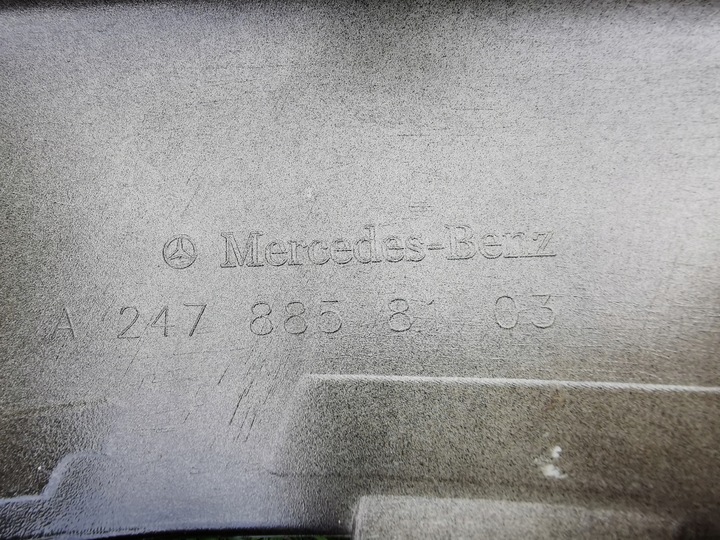 фото №10, Mercedes-benz оригінальний номер a2478858103 спойлер бампера передньої