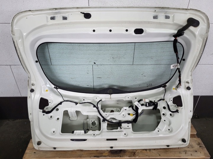 фото №14, Крышка багажника голый kia rio iii 3 hb лак ud четкий белый