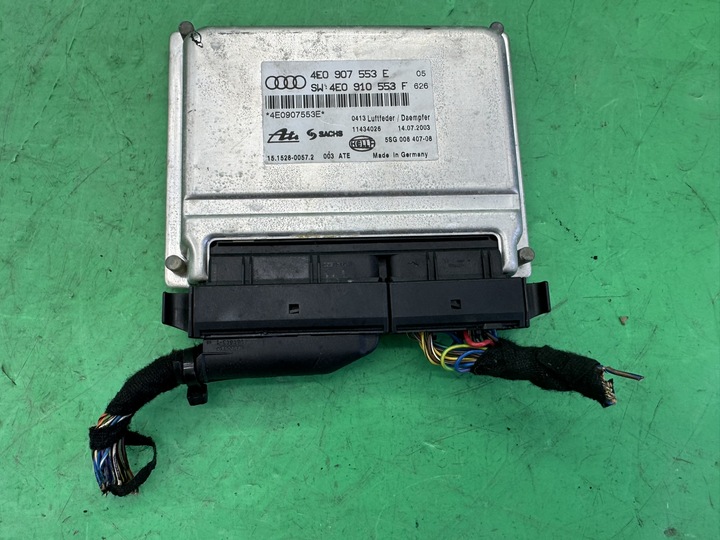 фото №1, Модуль блок керування комп'ютер підвішування 4e0907553e 4e0910553f audi a8 d3 02-
