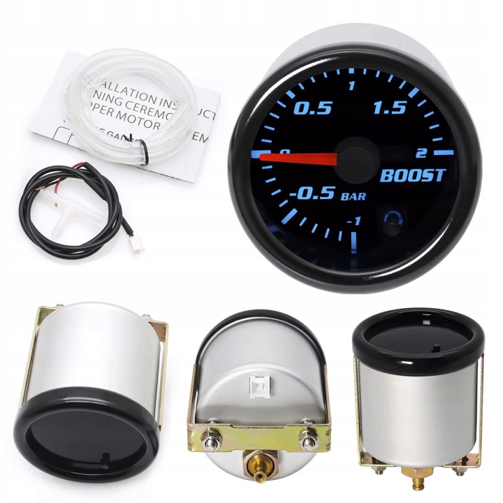 фото №10, Індикатор наддув turbo boost 52mm 7 кольорів