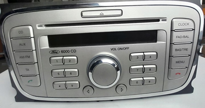 фото №3, Радио ford s-max mondeo mk4 galaxy 7s7t-18c815-ab 7s7t18c815
