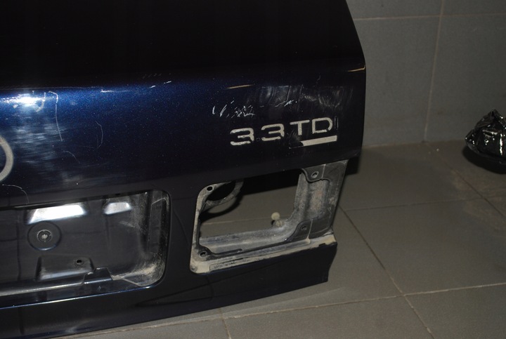 фото №6, Кришка багажника audi a8 d2 темно-синя голий