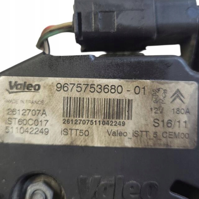 фото №6, Генератор citroën ds3 967575368001 1.6l дизель 68kw 2011