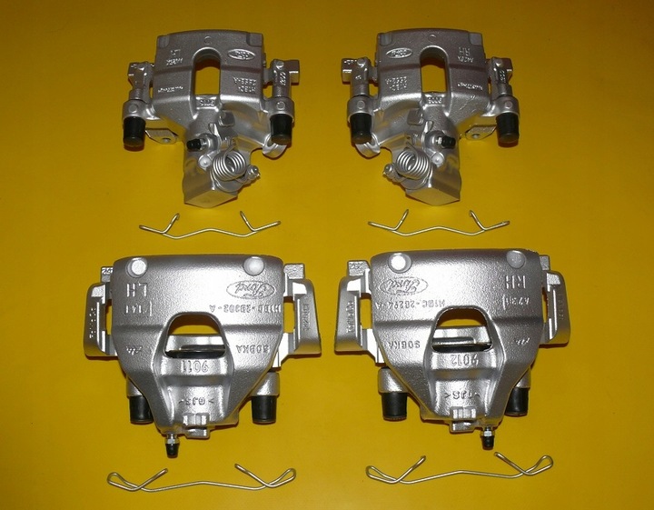 фото №11, Зажимы jarzma левый правый перед зад ford fiesta mk8 262/23 253/12mm 17r.-
