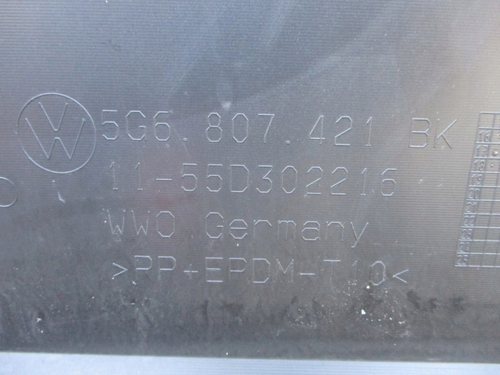 фото №8, Бампер зад задний vw golf vii рестайлинг gti hb pdc 5g6807421bk