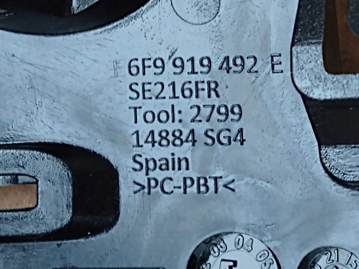 фото №6, Кріплення датчик заднього ходу pdc рамка 6f9919492e vw seat audi skoda