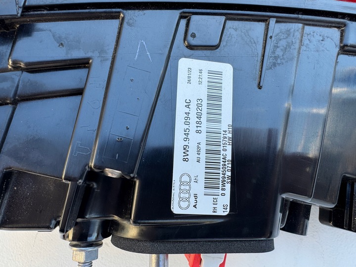 фото №9, Лампи задні led a4 b9 8w avant рестайлінг 2020-2024