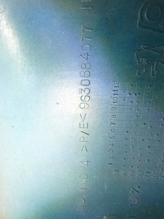 фото №10, Бампер переднє peugeot 206 cc cabrio kpl 06r.