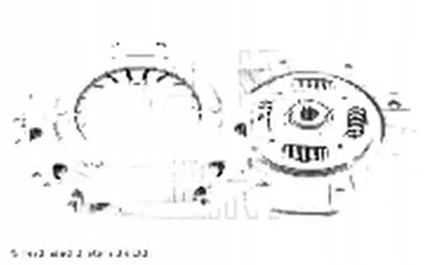 фото №1, Набор сцепления adw193047 синий print