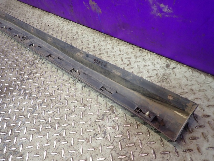 фото №5, Fiat grande punto hb 3d планка накладка порога права поріг правий 891/b