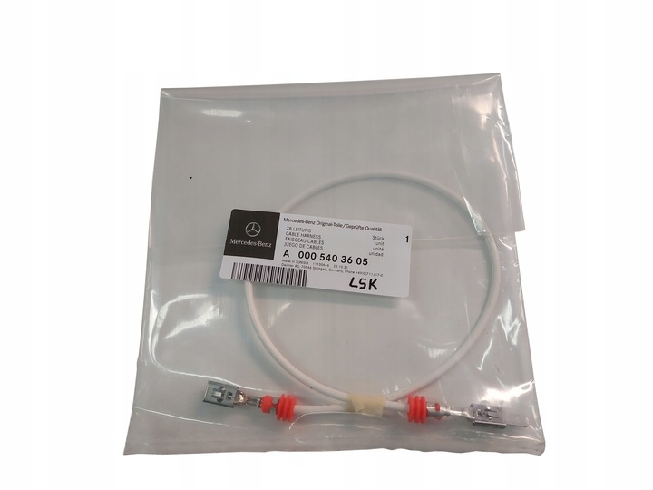 фото №1, Org жгут электрический mercedes 4.0 mm2 lsk8 ag