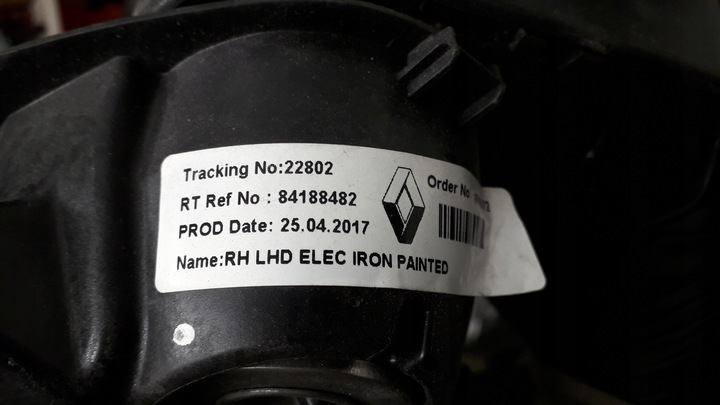 фото №13, Renault range t гамма зеркало правые 7pin 84188482