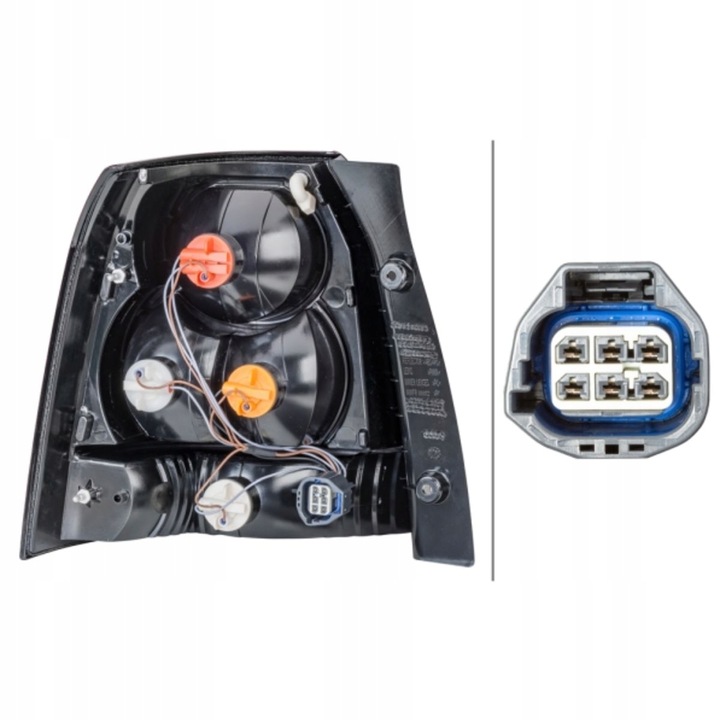 фото №4, Лампа land rover freelander 2 10-12 зад права