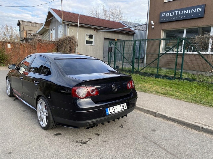 фото №6, Do vw passat b6 крышки rozdzielające заднего бампера abs матовые