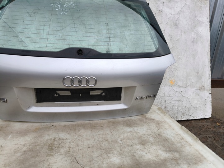 фото №11, Крышка зад audi a3 8p 3 -дверь ly7w 2003-2008 оригинал !!!