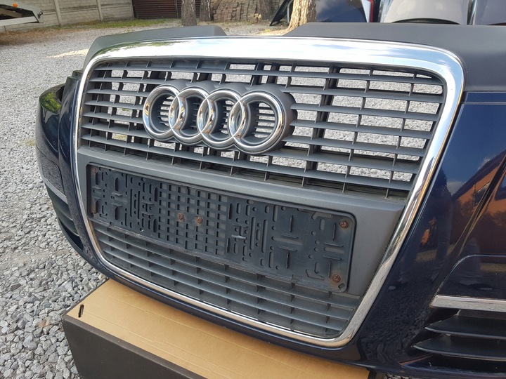 фото №8, Бампер перед / audi a6 c6 - дорестайлинг 2004-2008 / lz5d - хороший - комплектный
