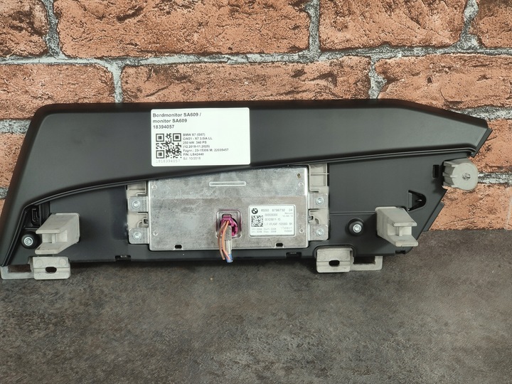 фото №7, Дисплей монітор екран 12.3'' bmw g05 x5 g06 x6 g07 x7 8798732