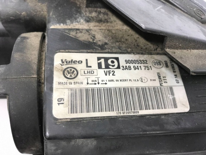 фото №10, Vw passat b7 3ab ксенон led ліве поворотний фара передня ліва 3ab941751