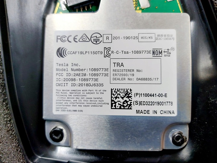 фото №7, Tesla 3 tesla iii 22r. защита стойка камера левая 1100441-00-e