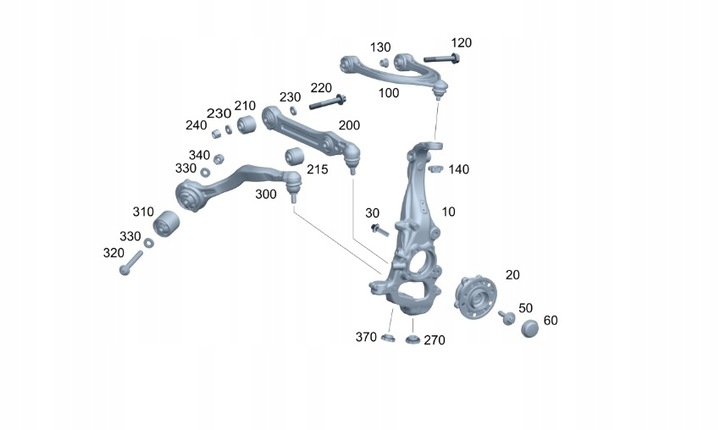 фото №1, Mercedes-benz s класс a223 подшипник з ступица
