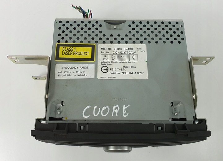 фото №2, Радио cd daihatsu cuore 86180-b2430