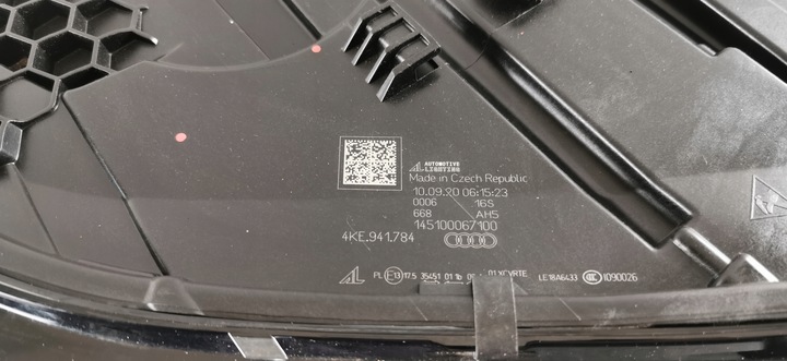 фото №8, Audi e-tron полный led matrix правые фара 4ke