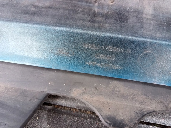 фото №16, Ford fiesta mk8 st-line 17-23 бампер зад kpl. 4xpdc lak.zk
