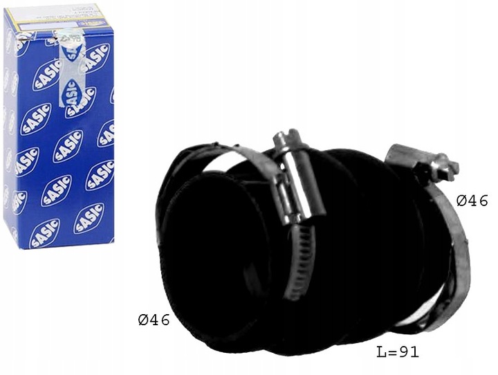 фото №1, Sasic труба шланг turbo citroen berlingo 1.6 hdi 110