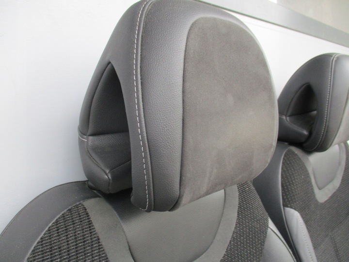 фото №15, Citroen c4 b7 10-18 сидіння сидіння диван напівшкіра з підігрівом масажі