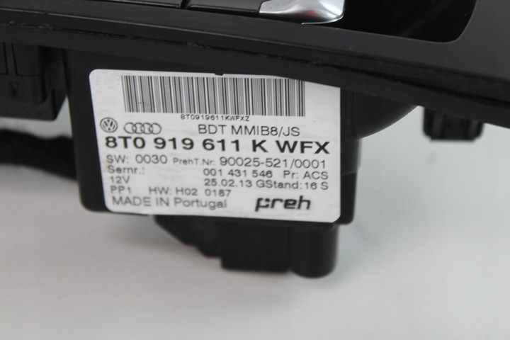 фото №5, Панель управление средний audi s4 a4 b8 12-15r рестайлинг