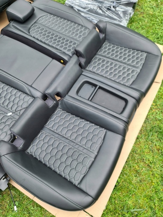 фото №10, Сидіння rs audi rs5 8w s5 a5 купе recaro шкіра масажі jak нове szwajca