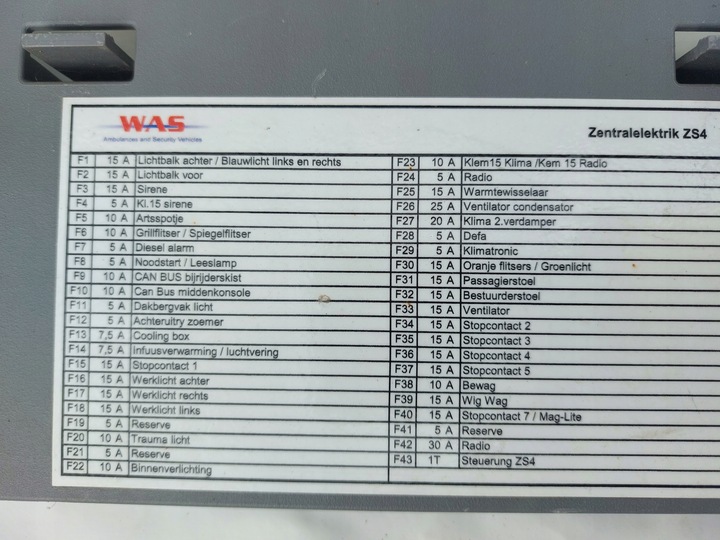 фото №8, Коробка запобіжників швидка допомога "was" mercedes sprinter w906 eu