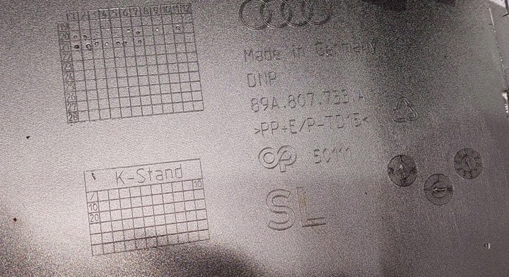 фото №7, Audi q4 e-tron 89a спойлер накладка перед бампера