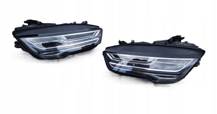 фото №8, Audi s7 4g8 рестайлінг 14-18r бампер капот pas крило повний led lz7s