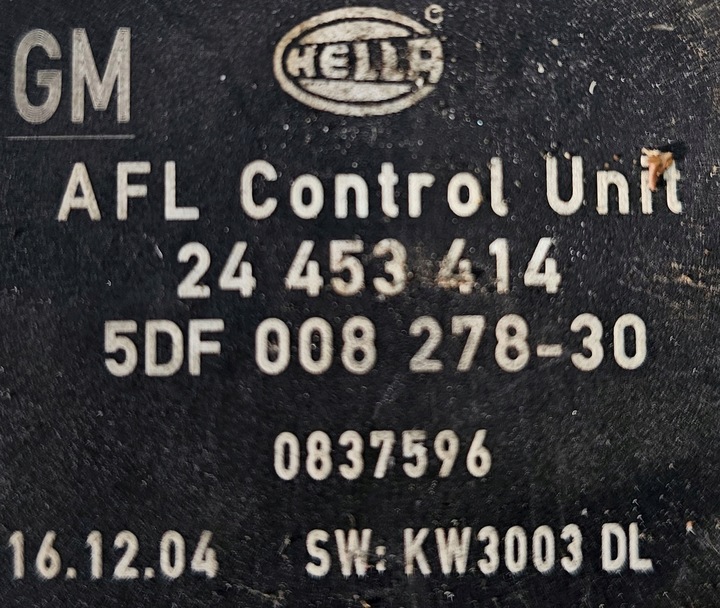 фото №3, Модуль поворота afl лампы 24453414 opel signum vectra c